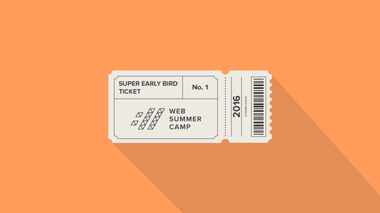 Web Summer Camp Super Early Bird tickets available! And a few other surprises
