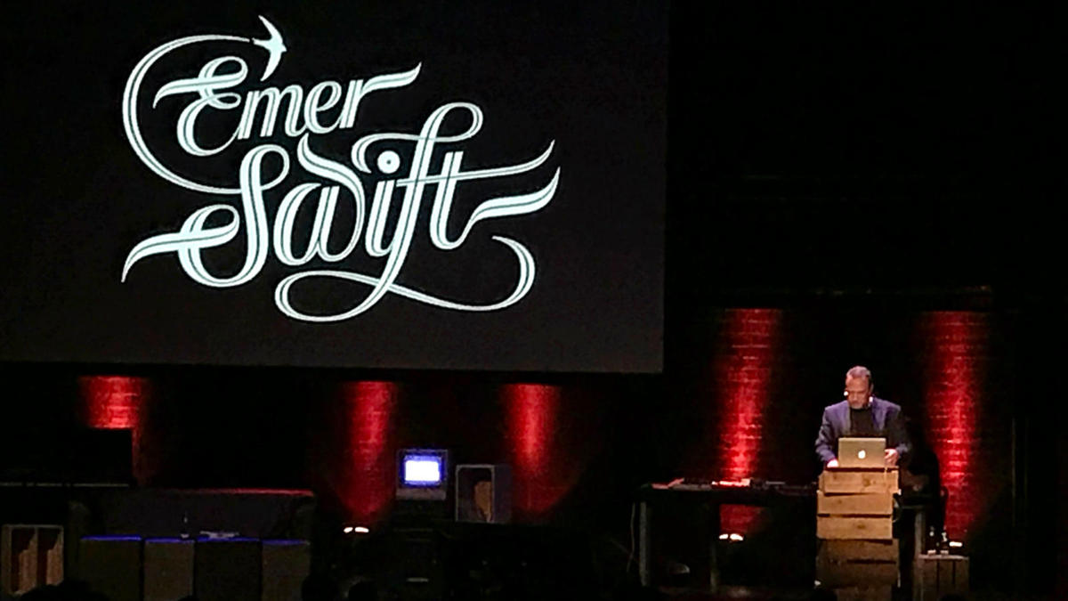 Master calligraper Seb Lester