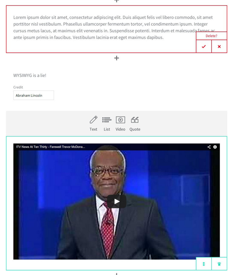 Sir Trevor editor