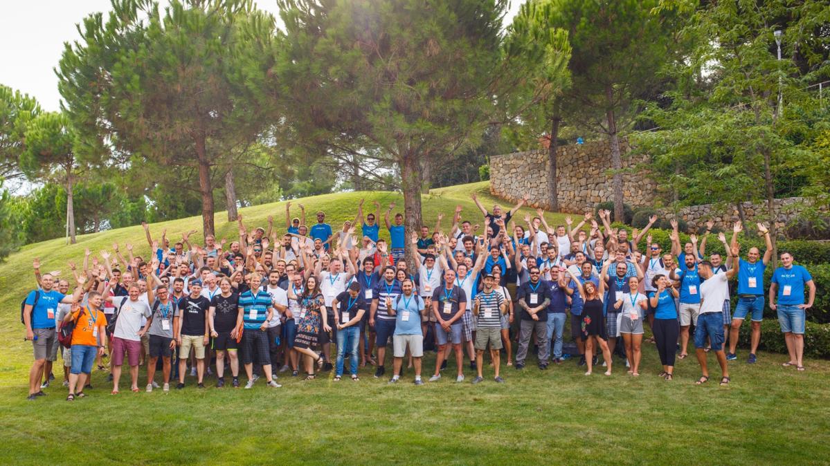 Web Summer Camp 2018 participants