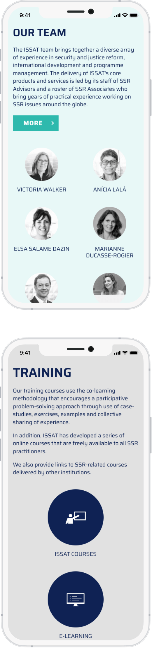 Internationale Organisationen: ISSAT