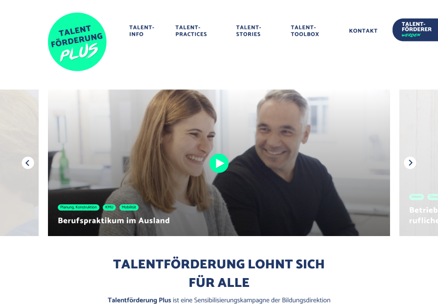 Digital transformation for talent development campaign