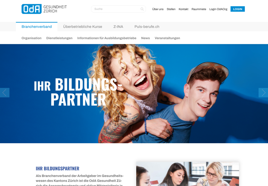 OdA Gesundheit Zürich and Z-INA 