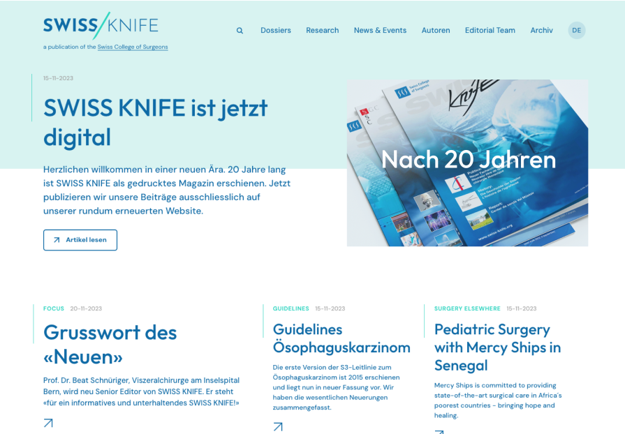 Swiss Knife Magazine